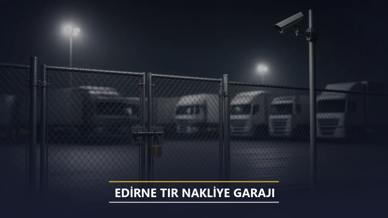 Edirne Tır Nakliye Garajı